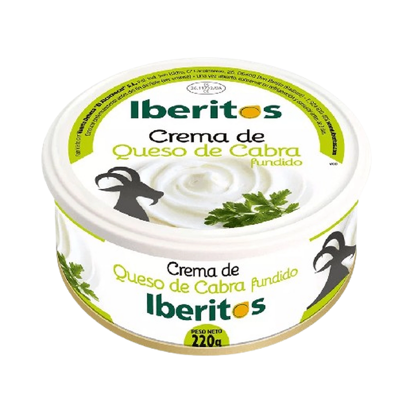 Crema de queso de cabra fundido