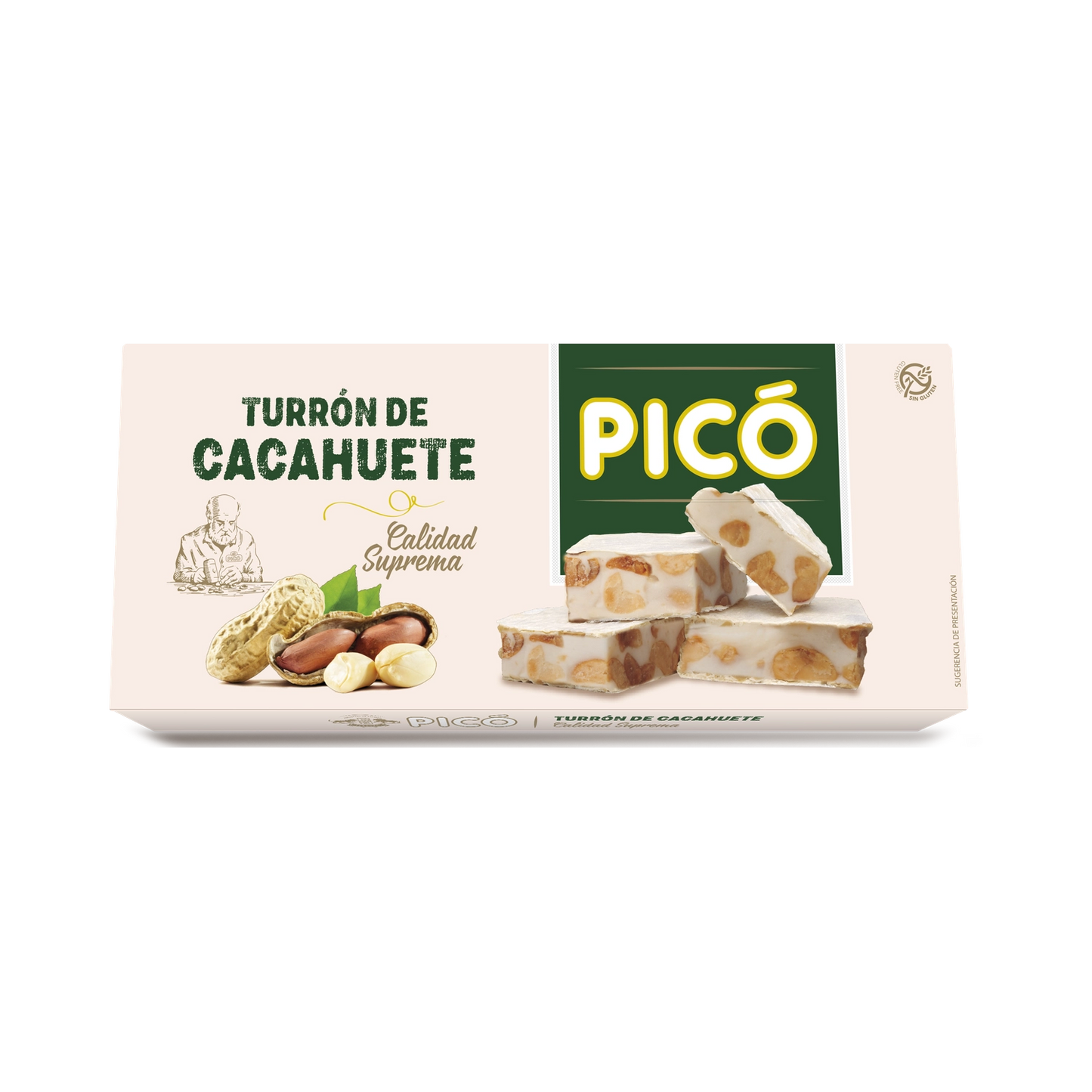 Turrón Duro De Cacahuete "Calidad Suprema"