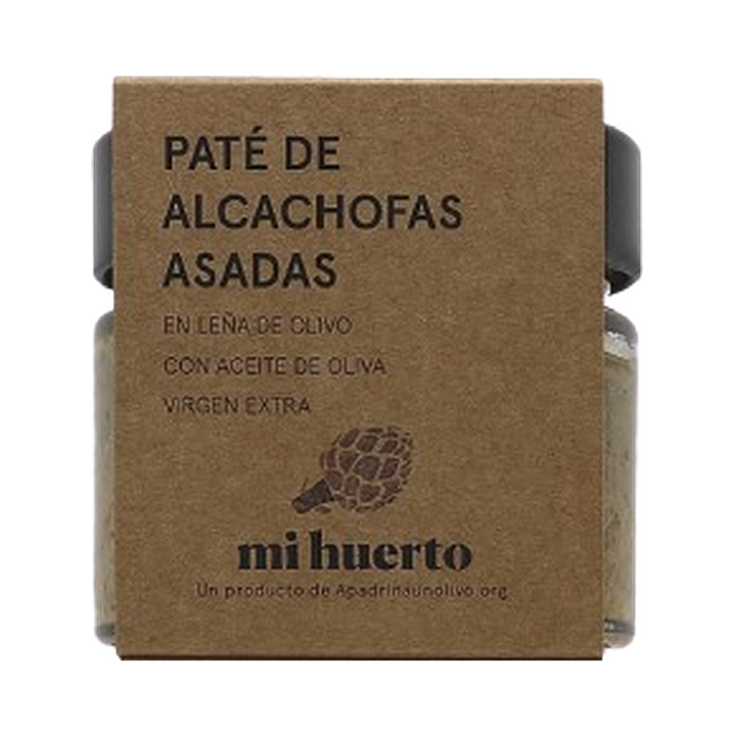 Paté de Alcachofas Asadas en Leña de Olivo
