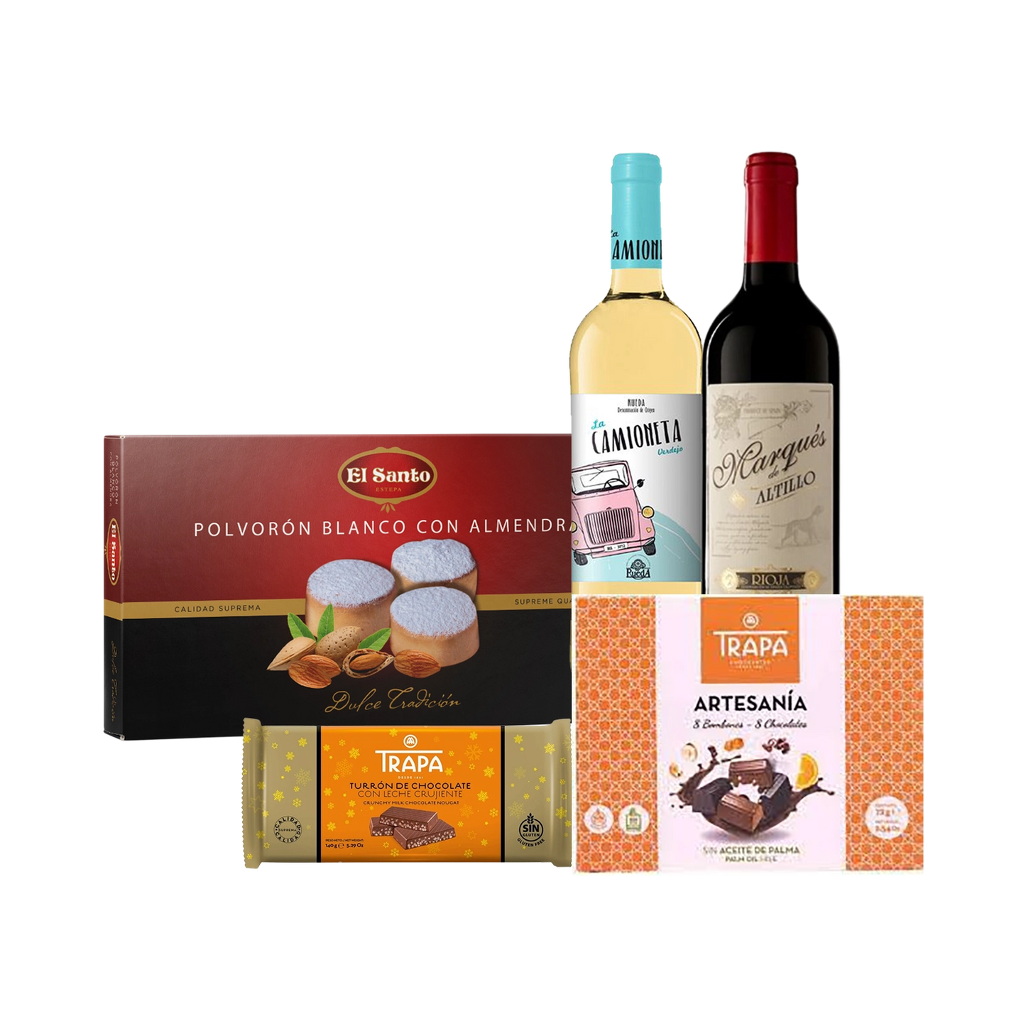 Lote de Navidad con Dulces "El galletero oscuro"