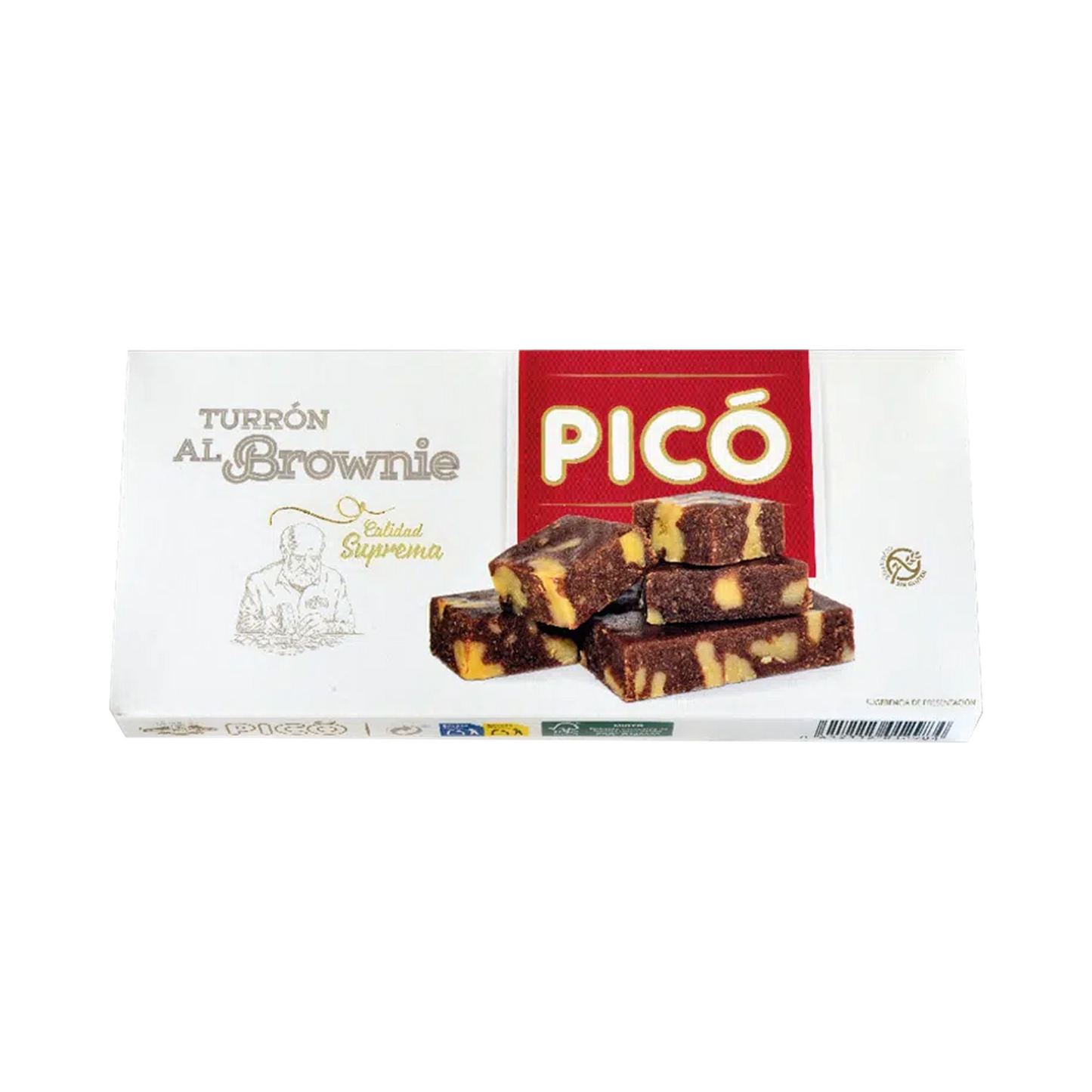 Turron De Mazapan Al Brownie "Calidad Suprema"