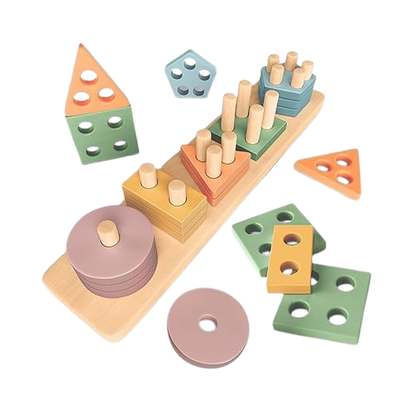 Juego Montessori de Apilamiento