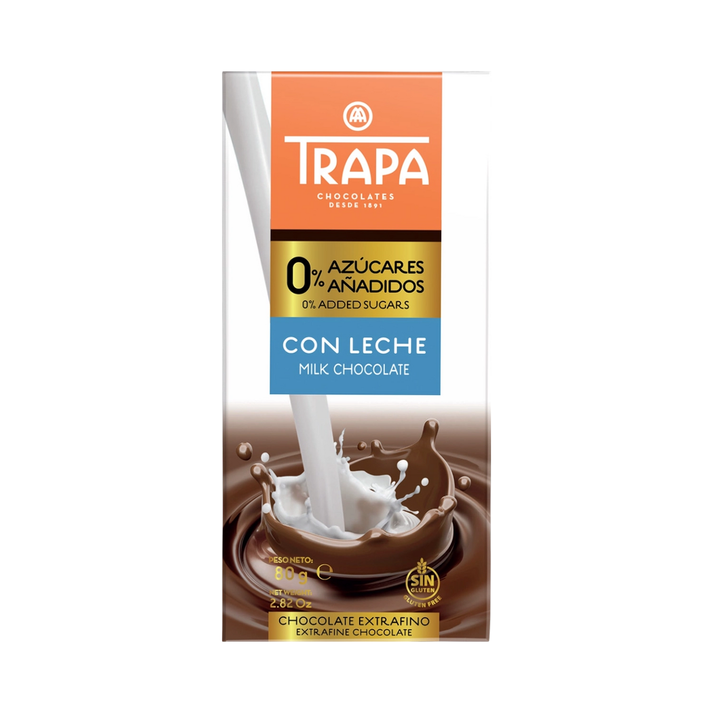 Chocolate 0% Azúcares Añadidos Leche