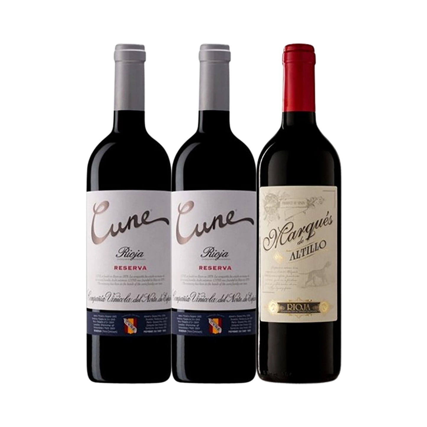 Lote de Navidad con Vinos "La botella y la bestia"