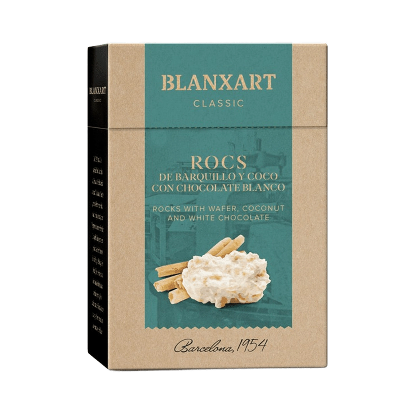 Rocs Barquillo y Coco con Chocolate Blanco