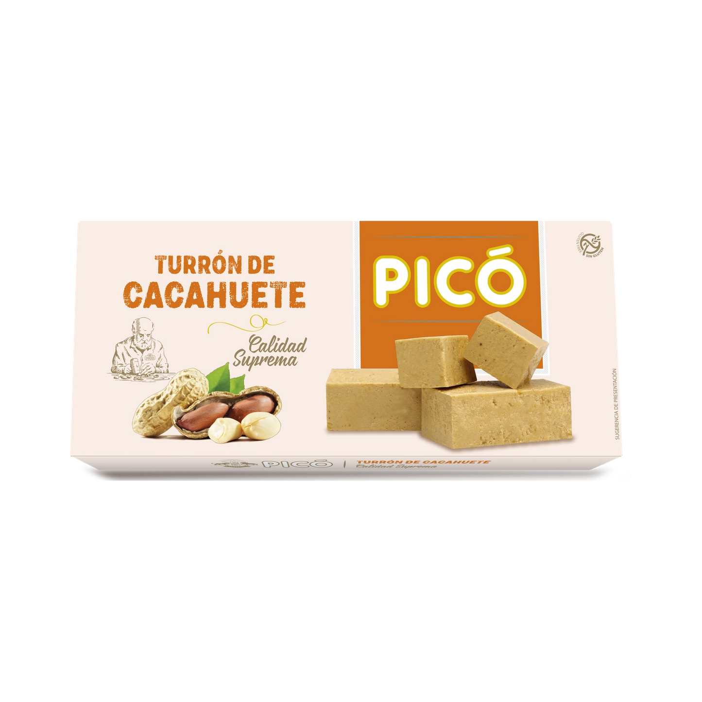 Turrón Blando De Cacahuete "Calidad Suprema"