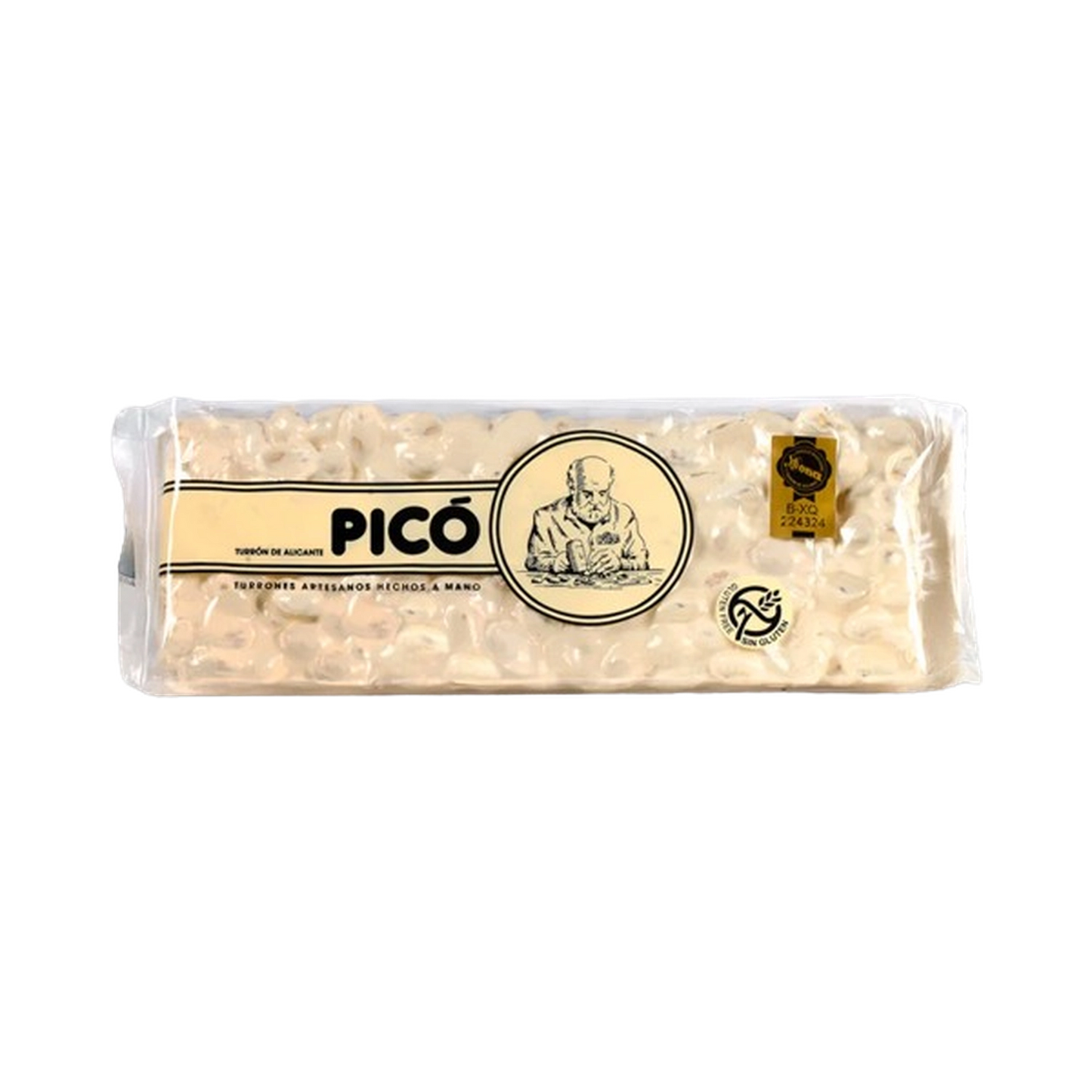 Turrón Alicante "Calidad Suprema Hecho a Mano"
