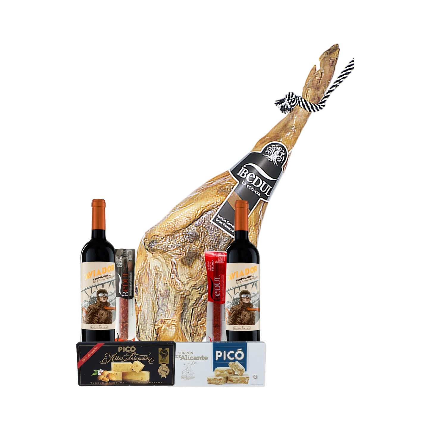 Lote de Navidad con Paleta Ibérica Selección "La paleta de tus ojos"