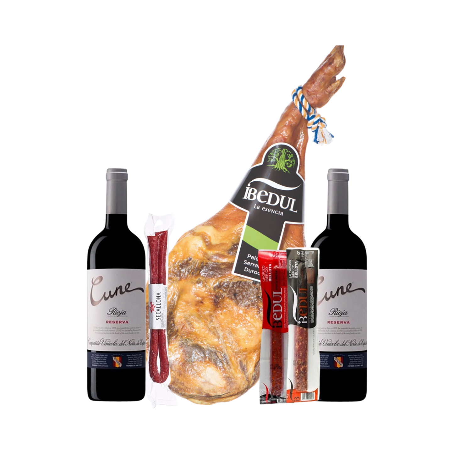 Lote de Navidad con Paleta Curada "Cómo entrenar a tu jamón"