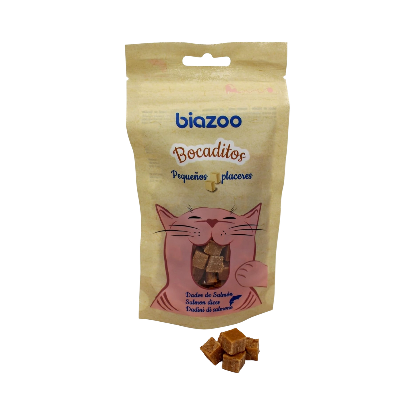 Bocaditos dados Salmón
