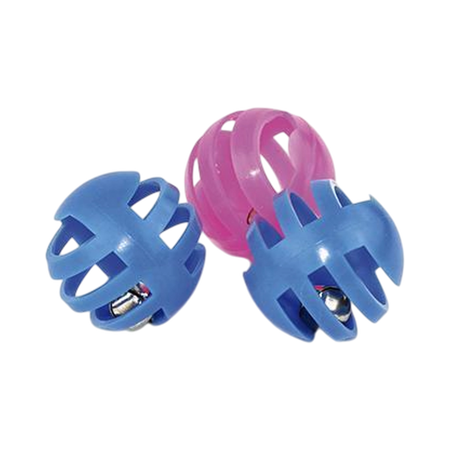 Pelotas Plastico Con Cascabel 3 Unds