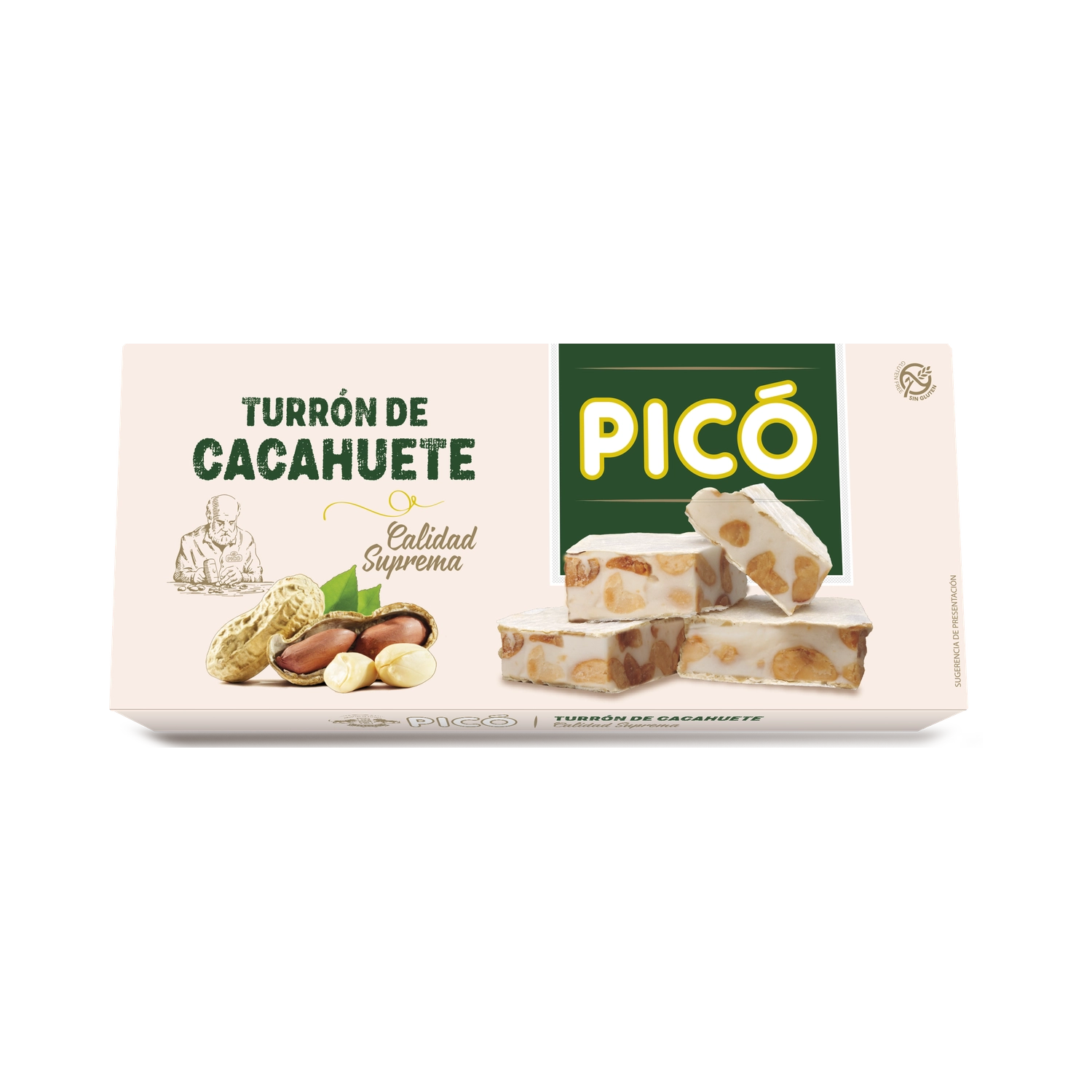 Turrón Duro De Cacahuete "Calidad Suprema"