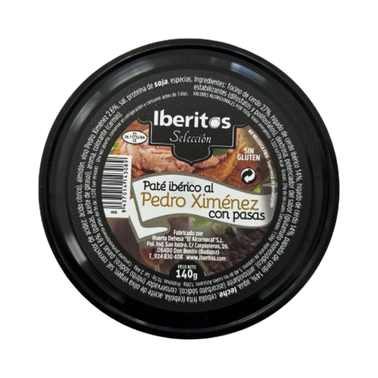 Paté Ibérico Pedro Ximenez con pasas