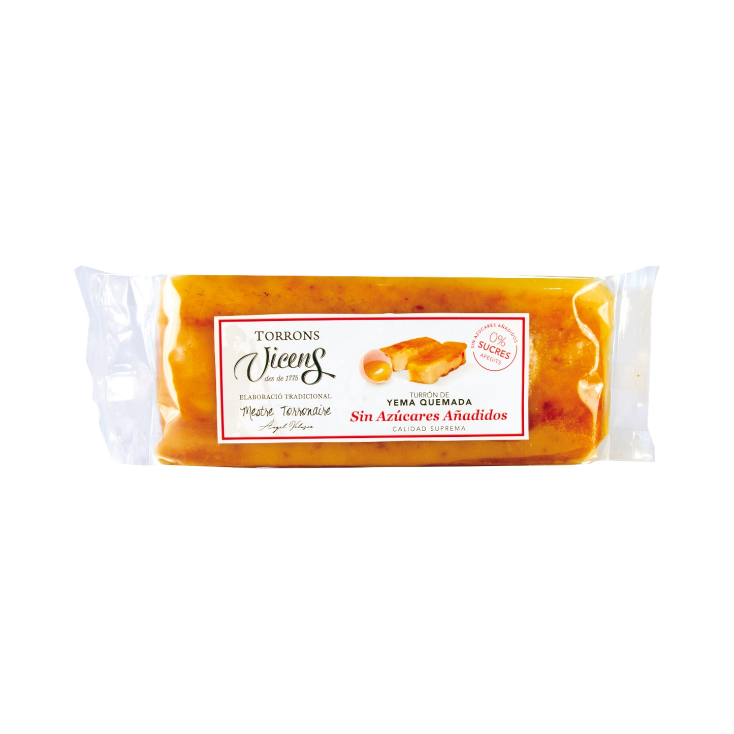 Turrón Yema con Edulcorante