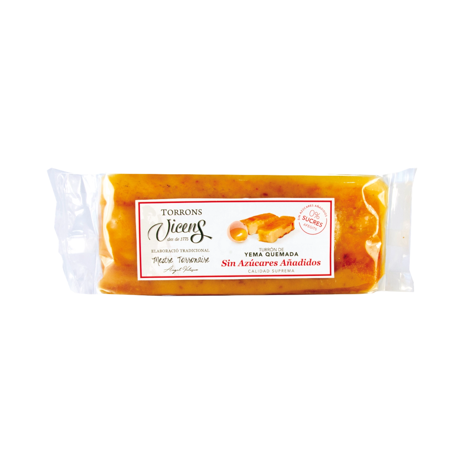 Turrón Yema con Edulcorante