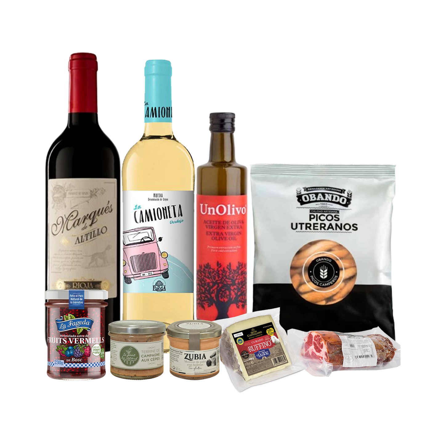 Lote de Navidad con Ibéricos y Quesos "Pork Fiction"