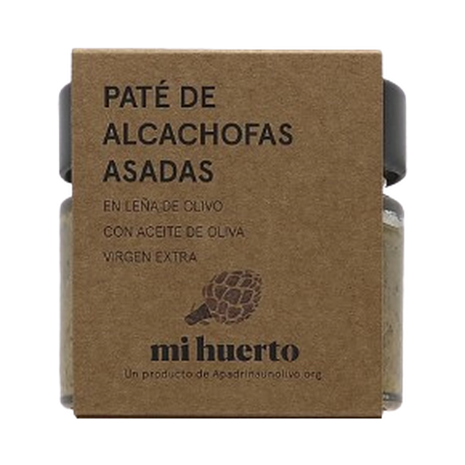 Paté de Alcachofas Asadas en Leña de Olivo