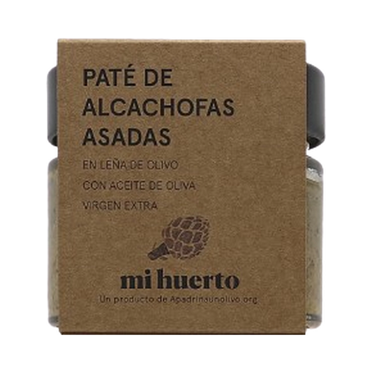 Paté de Alcachofas Asadas en Leña de Olivo