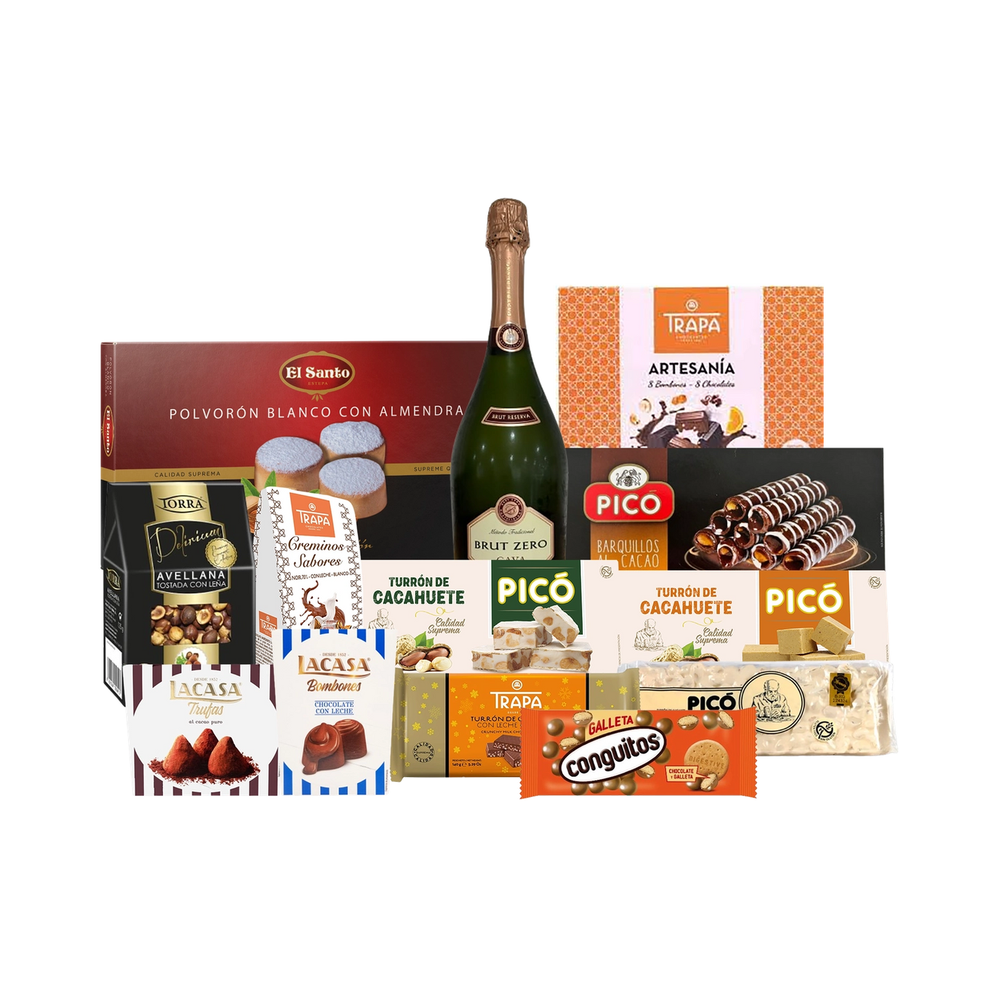 Lote de Navidad con Dulces "La galleta de los simios"