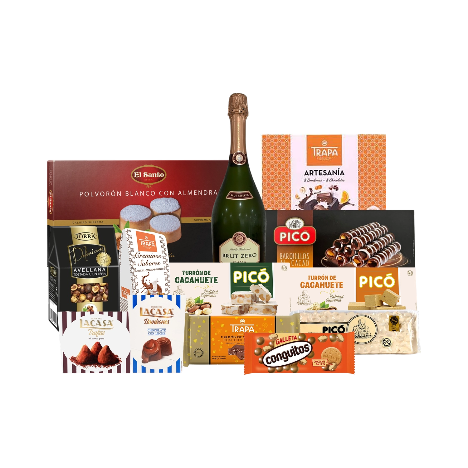 Lote de Navidad con Dulces "La galleta de los simios"