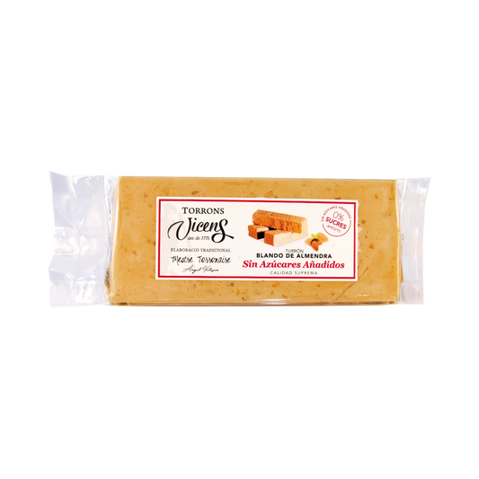 Turrón Blando Almendra con Edulcorante