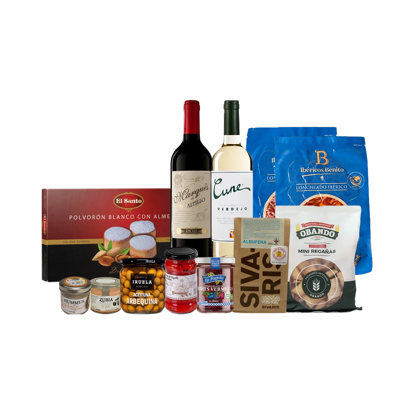 Lote de Navidad con Ibéricos "El viaje de salchicho"