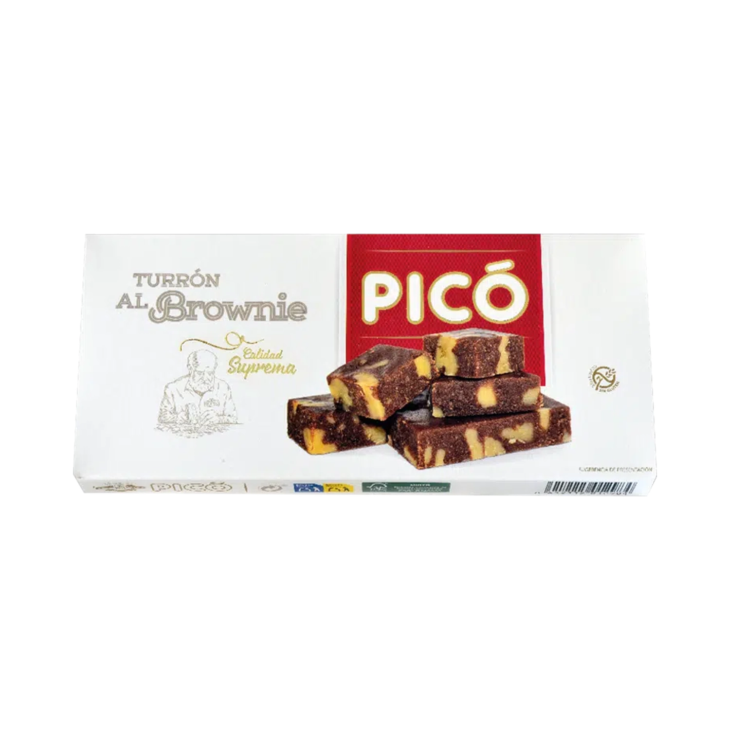 Turron De Mazapan Al Brownie "Calidad Suprema"