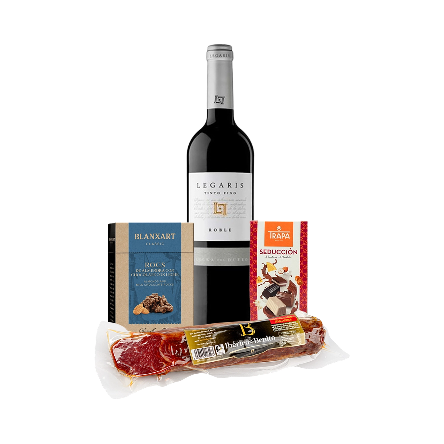 Lote de Navidad con Ibéricos "Chorizo de luna"