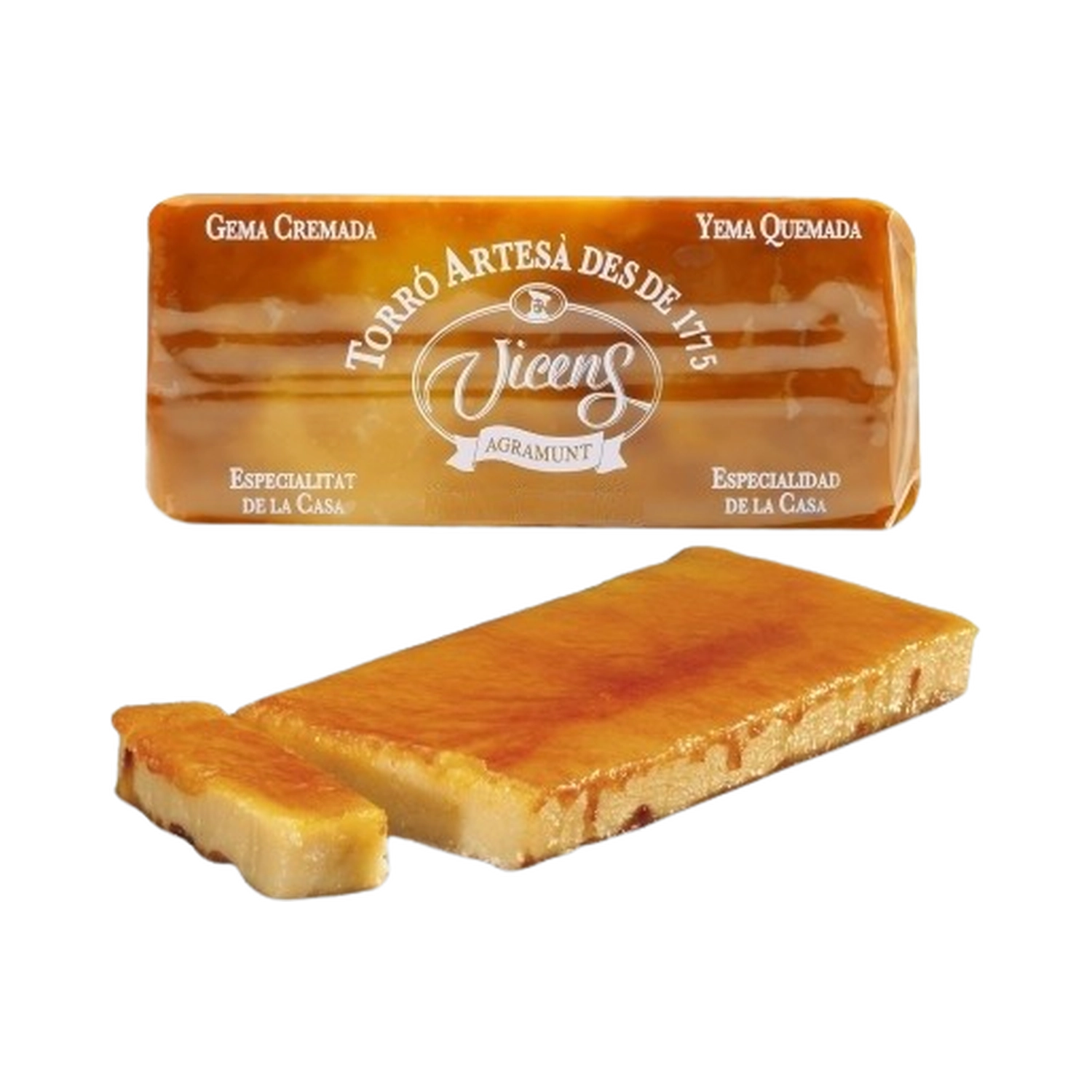 Turrón Yema Quemada