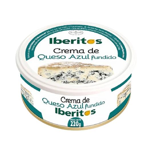 Crema de queso azul fundido