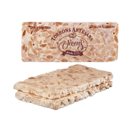 Turrón Duro Almendra 2 obleas una barra