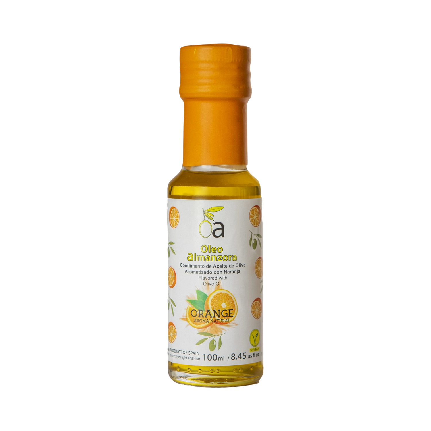 Condimento de Aceite de Oliva NARANJA