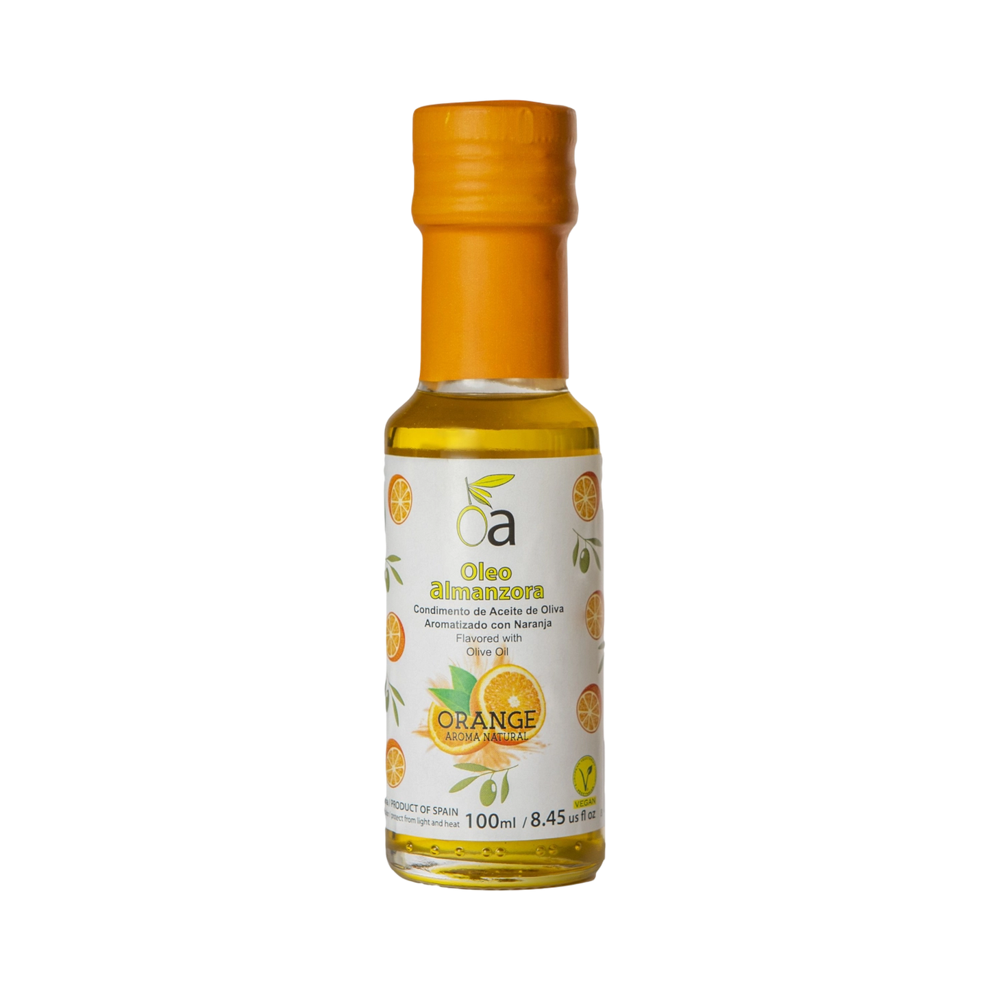 Condimento de Aceite de Oliva NARANJA