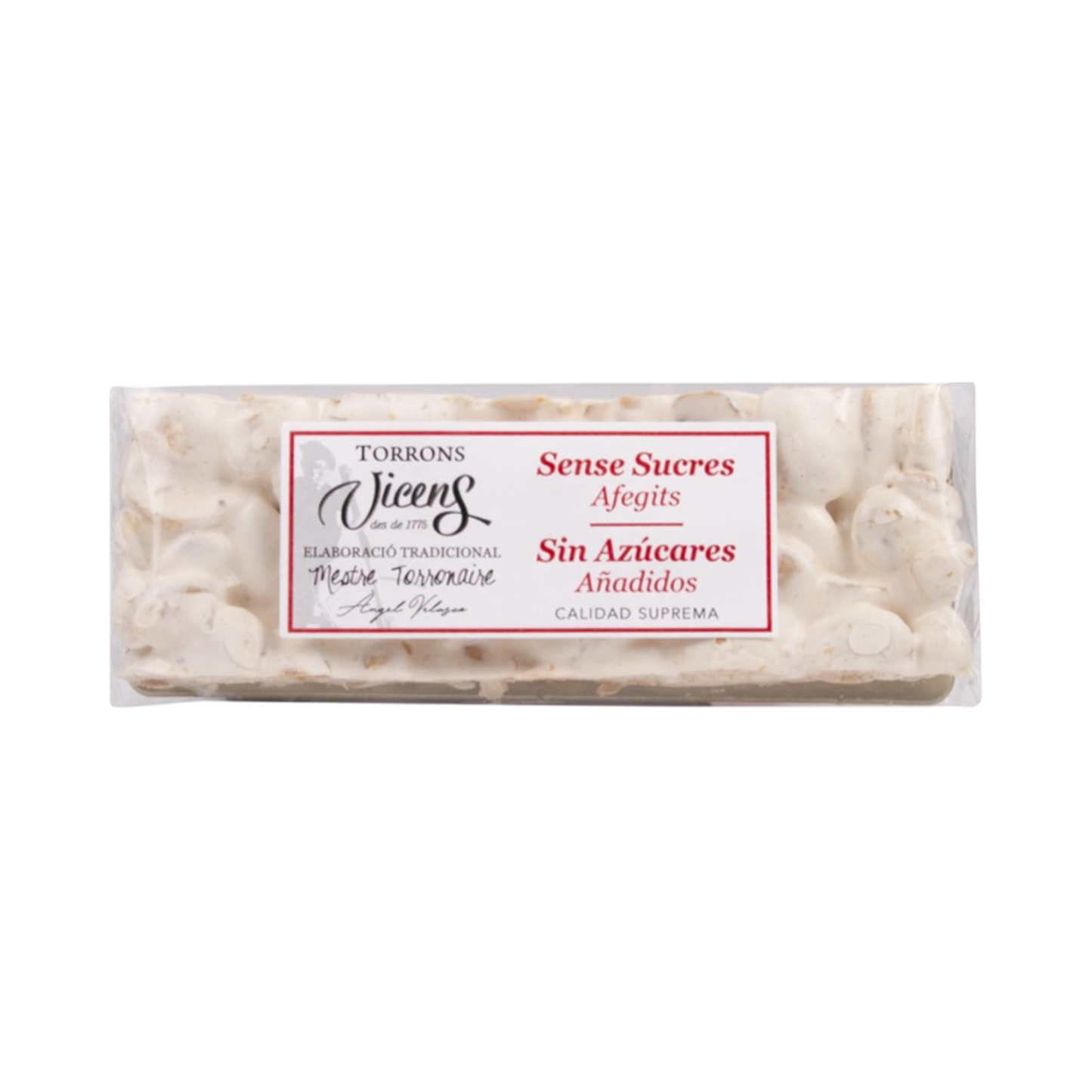 Turrón Duro De Almendra Con Edulcorantes