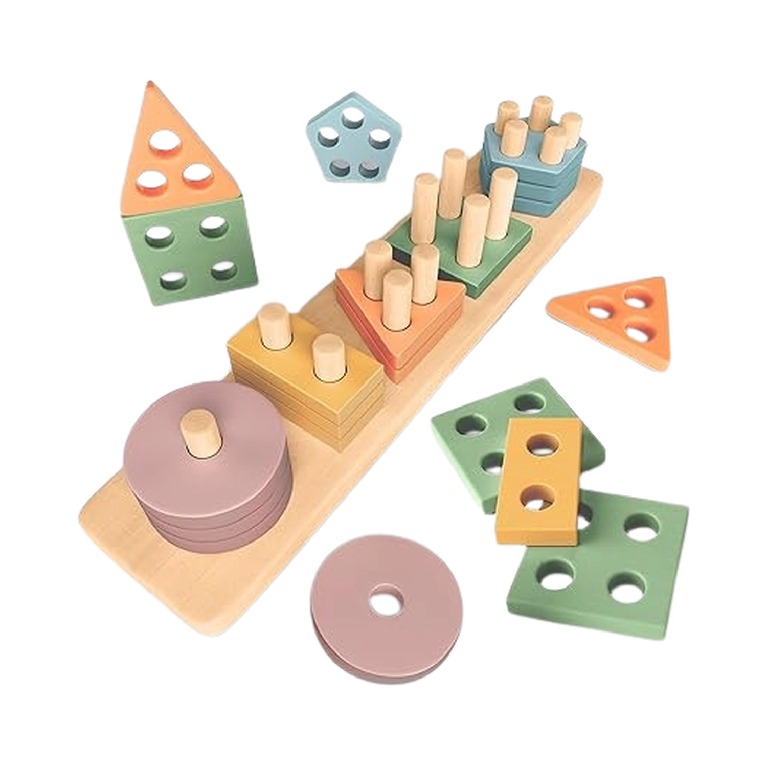 Juego Montessori de Apilamiento