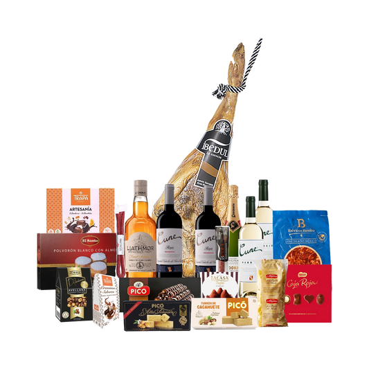 Lote de Navidad con Paleta Ibérica "Jamón Jamón"