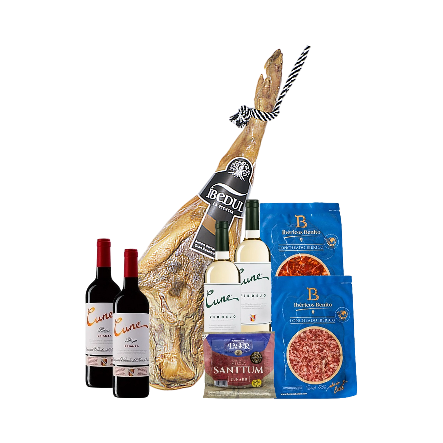 Lote de Navidad con Paleta y Quesos Gourmet "El paleta salvaje"