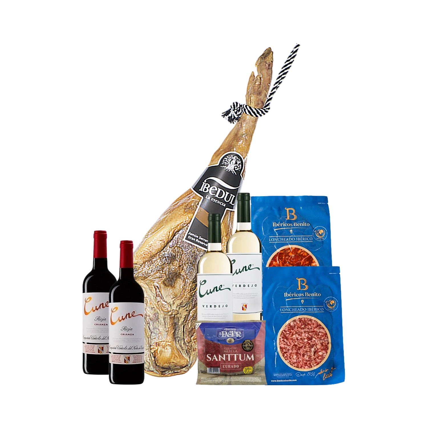 Lote de Navidad con Paleta y Quesos Gourmet "El paleta salvaje"