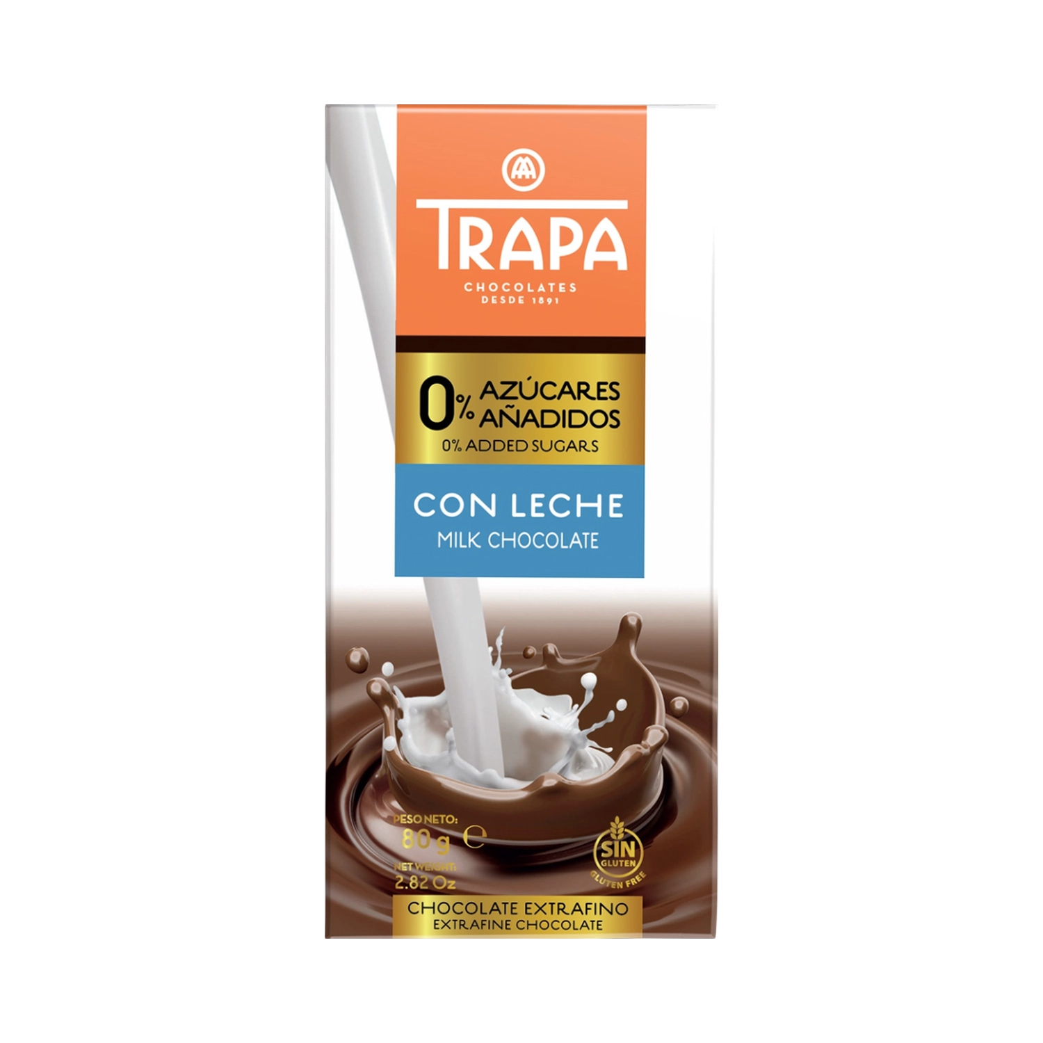 Chocolate 0% Azúcares Añadidos Leche