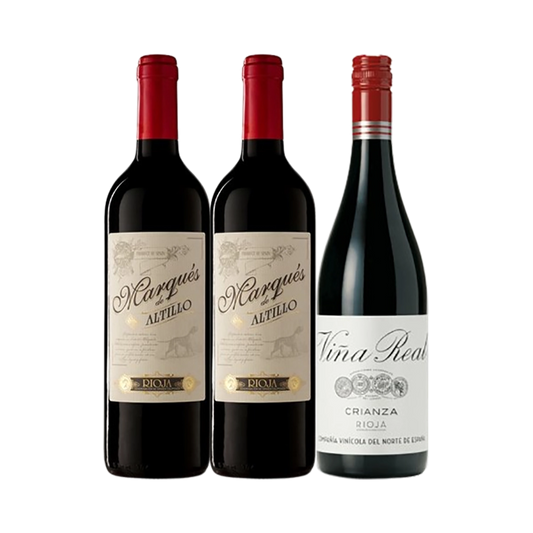 Lote de Navidad con Vinos "Lo que el tinto se llevó"