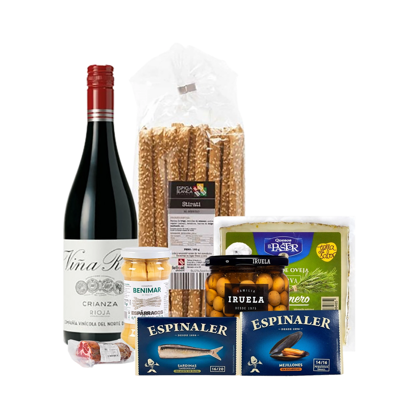 Lote de Navidad Ibérico "Romero y Julieta"