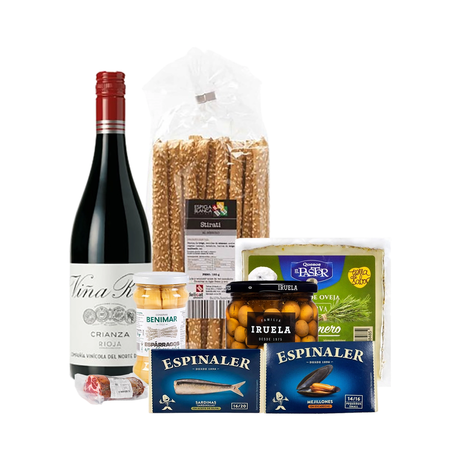 Lote de Navidad Ibérico "Romero y Julieta"