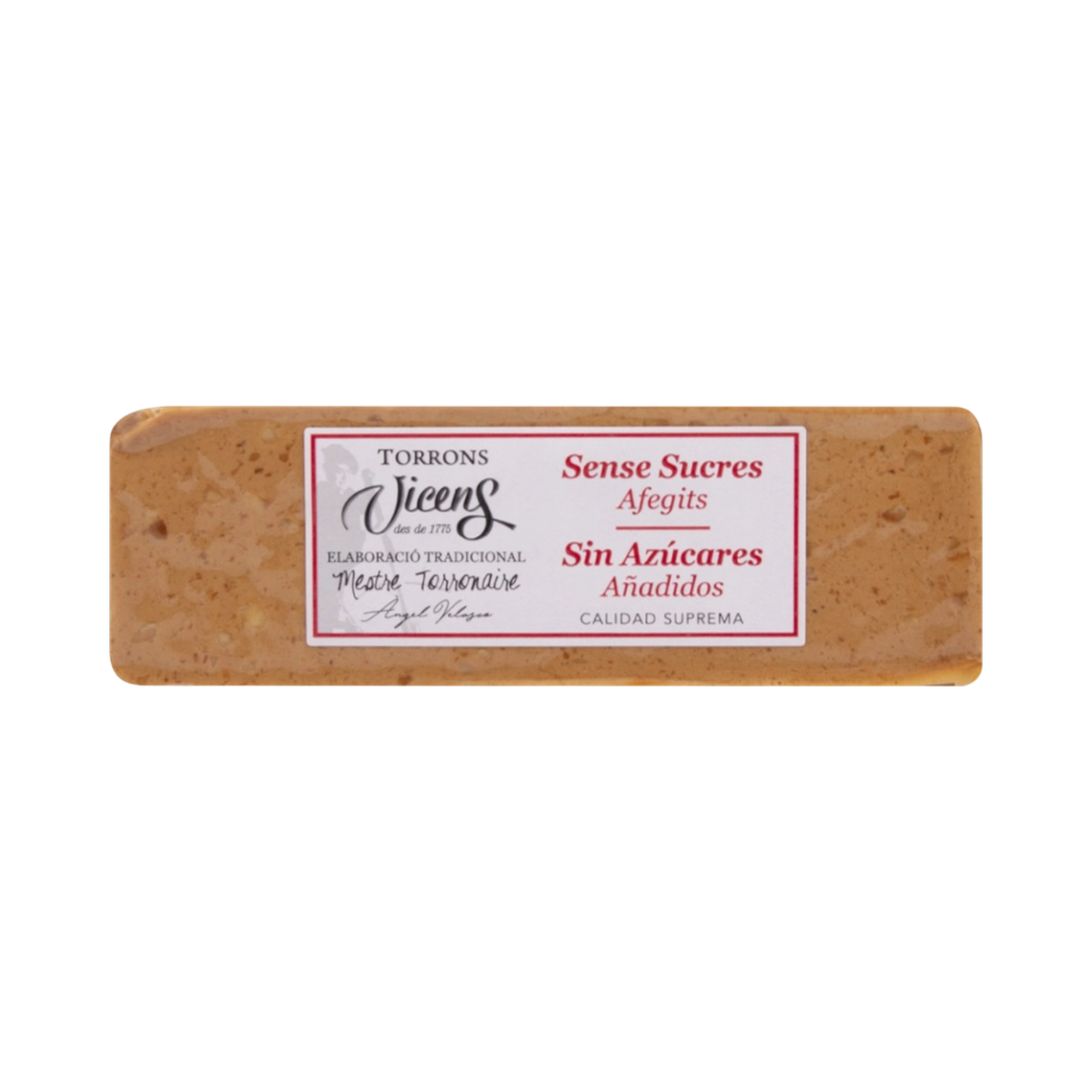 Turrón Blando De Almendra Con Edulcorantes