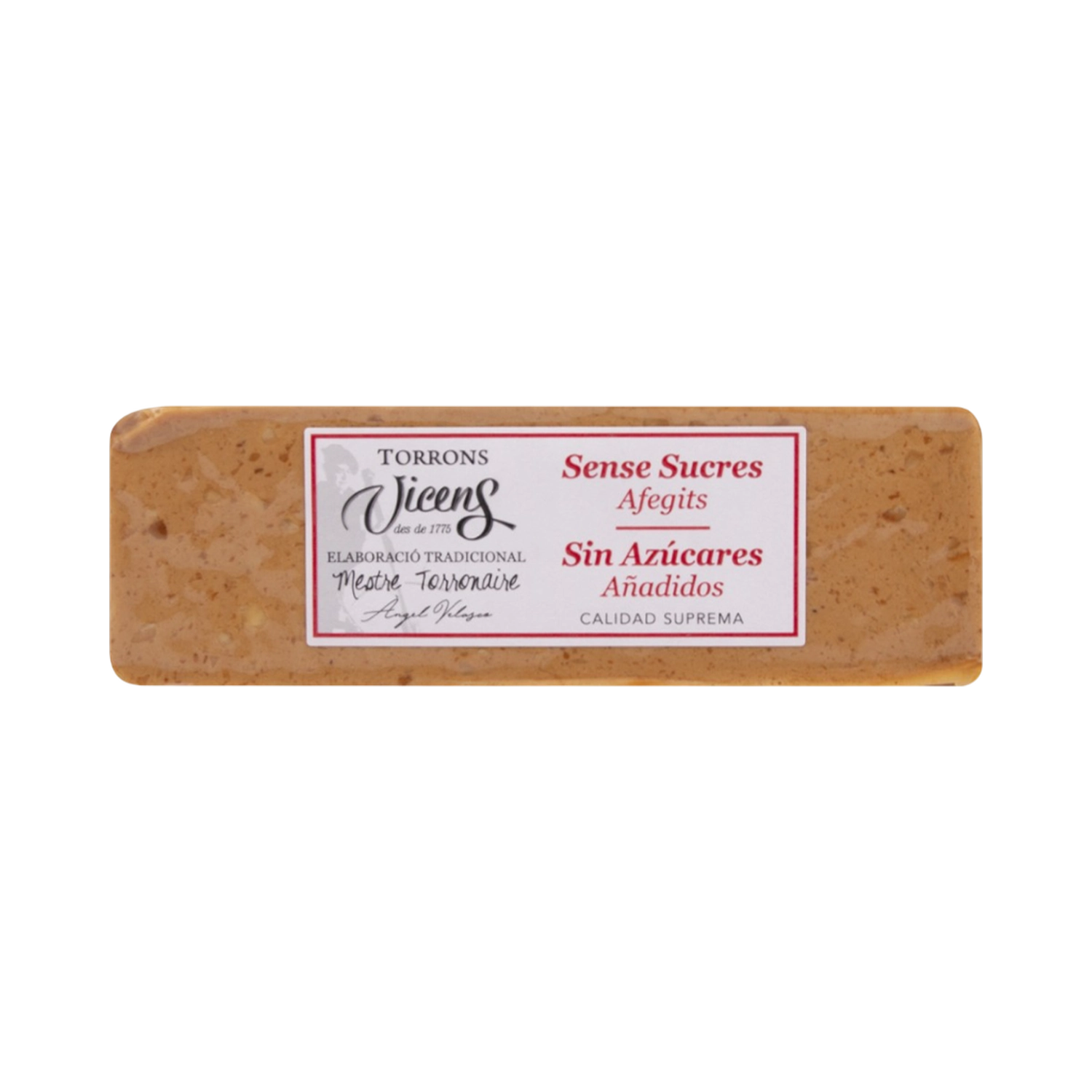 Turrón Blando De Almendra Con Edulcorantes