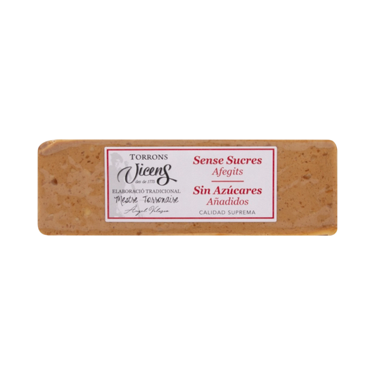 Turrón Blando De Almendra Con Edulcorantes