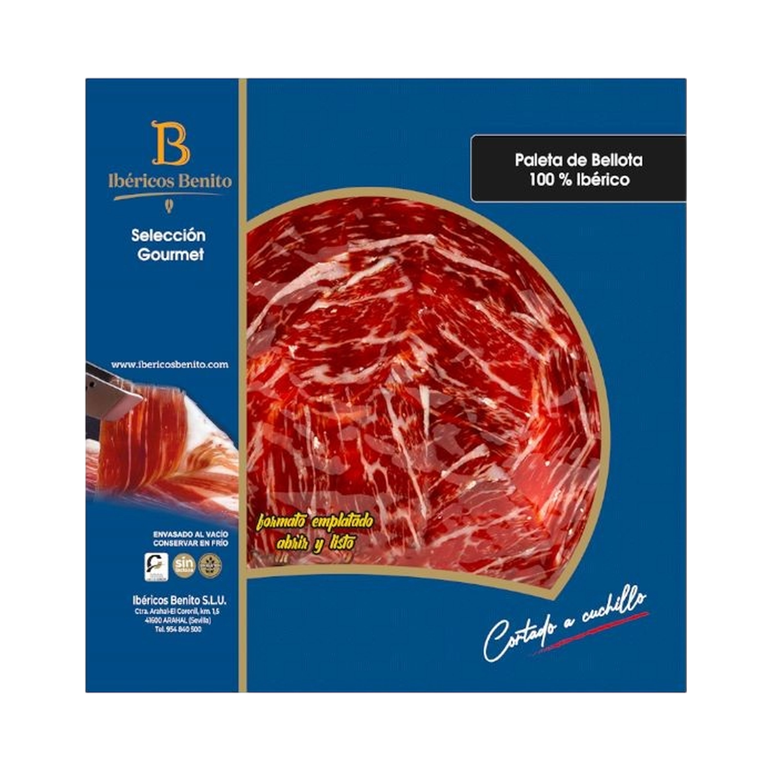 Paleta de Bellota 100% Ibérico - vertical