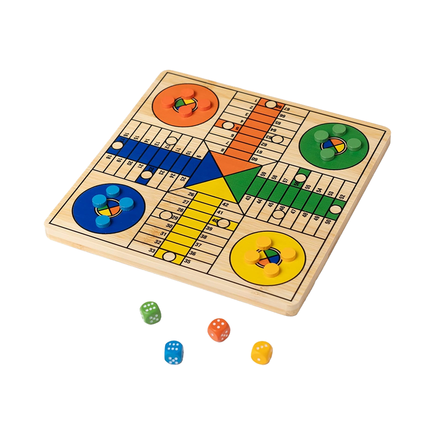 Tablero Parchís y Oca madera