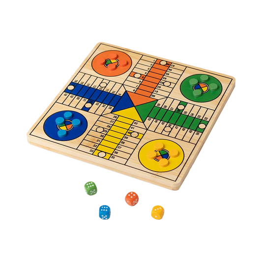 Tablero Parchís y Oca madera