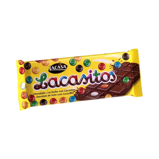 Tableta Chocolate con Lacasitos