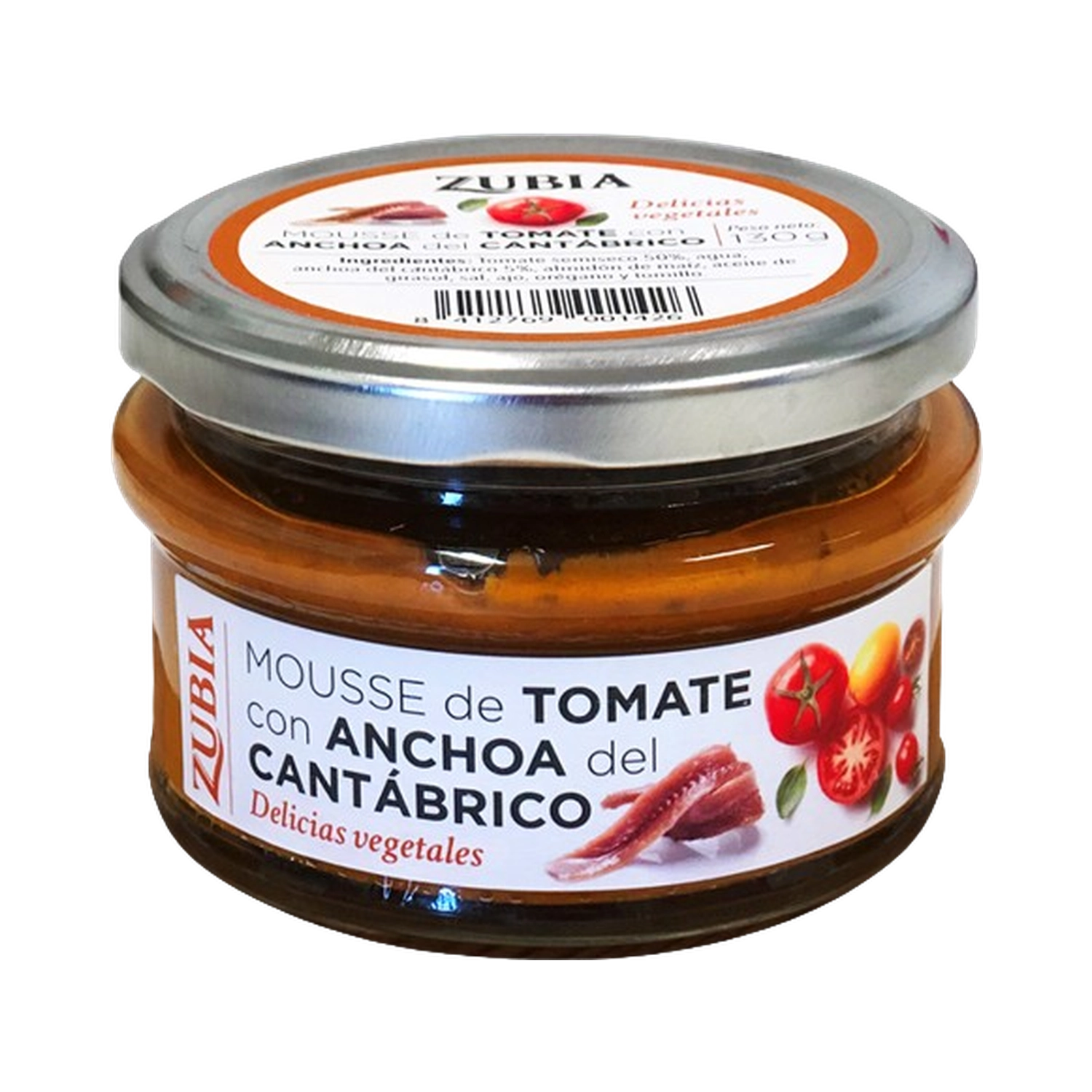 Mousse de Tomate con Anchoa del Cantábrico